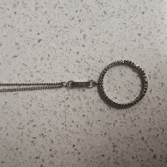 Maurices Circle Pendant Necklace with Jewels - Picture 1 of 6